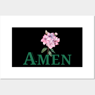 AMEN MASTERS GOLF (V7) Posters and Art